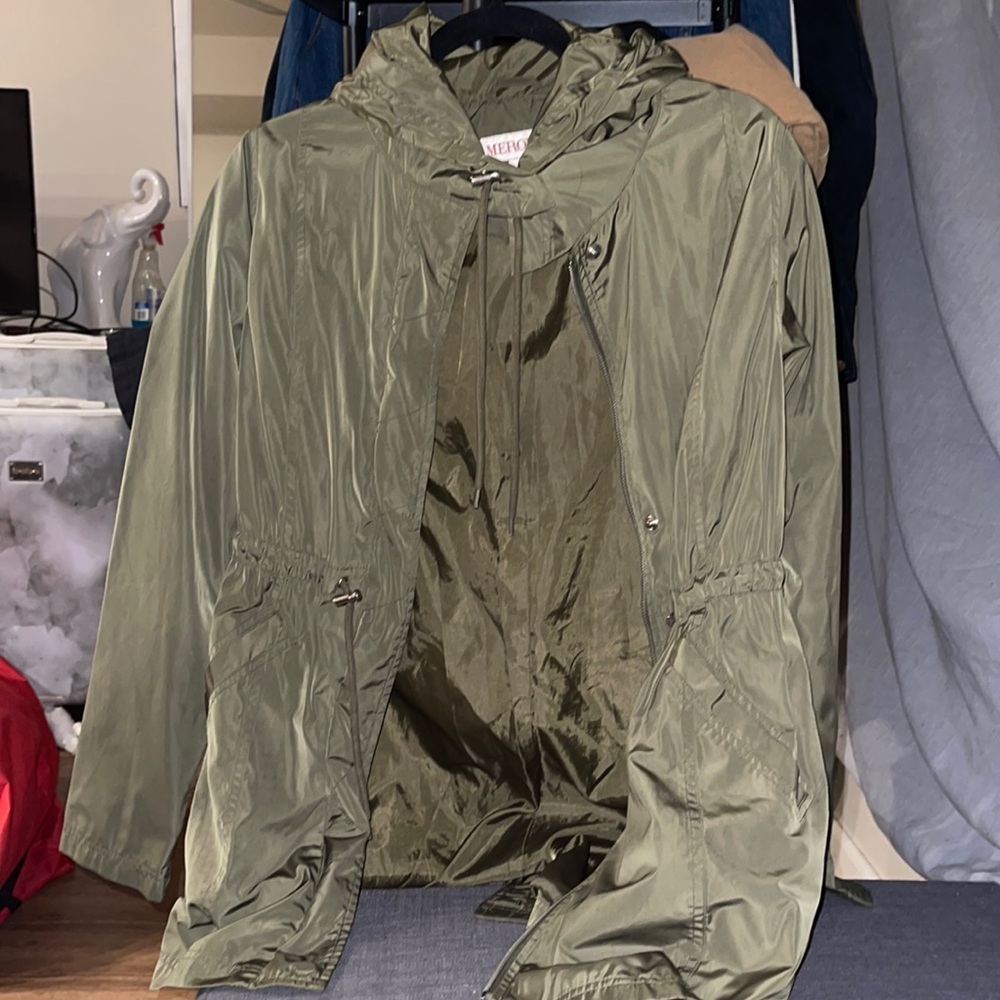 Olive Green Utility Jacket